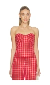 Amanda Uprichard Soho Top In Multi