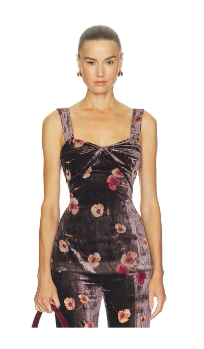 Amanda Uprichard Soho Tunic In Purple