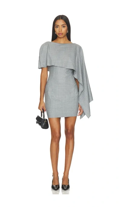 Amanda Uprichard Soleil Dress In Gray