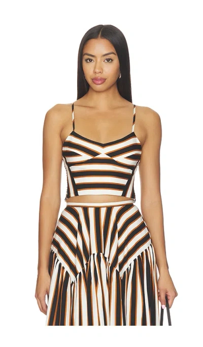 Amanda Uprichard Spencer Romper In Multi
