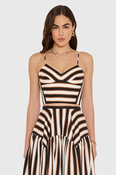 Amanda Uprichard Spencer Top In Multi