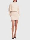 Amanda Uprichard Stefano Dress In White Wash In White