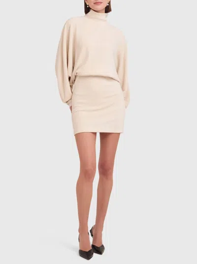Amanda Uprichard Stefano Dress In White Wash