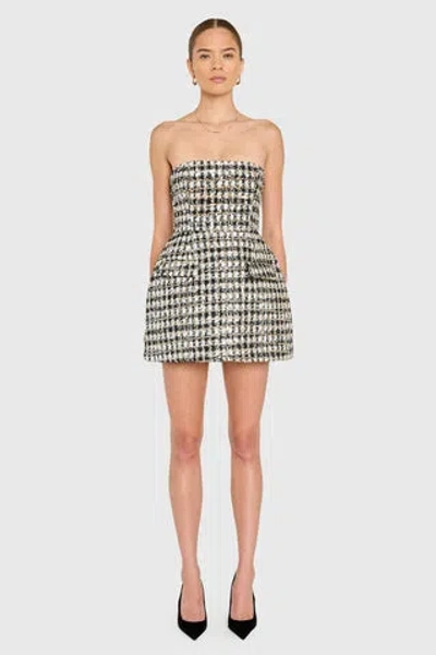 AMANDA UPRICHARD STRAPLESS BETHANY ROMPER