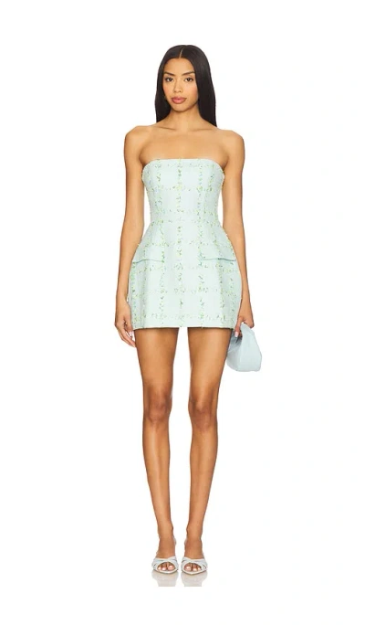 Amanda Uprichard Strapless Bethany Skort Romper