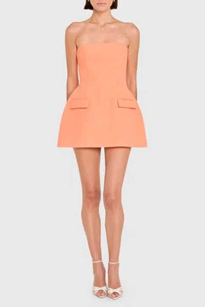 Amanda Uprichard Strapless Bethany Skort Romper