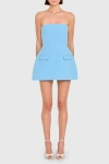 Amanda Uprichard Strapless Bethany Skort Romper