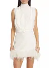 AMANDA UPRICHARD SULLIVAN DRESS IN IVORY