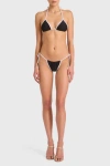 Amanda Uprichard Sunnie Bikini Bottom In Black White