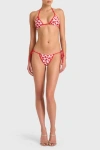 Amanda Uprichard Sunnie Bikini Bottom In Poppy Field