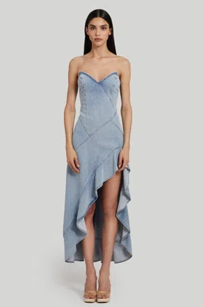 Amanda Uprichard Symone Dress In Cielo