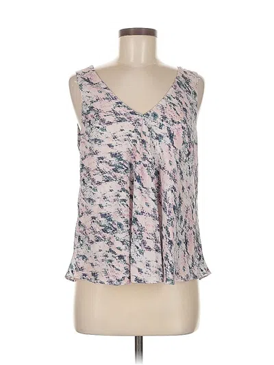 Pre-owned Amanda Uprichard Tank Top Pink Strapless Neckline Tops