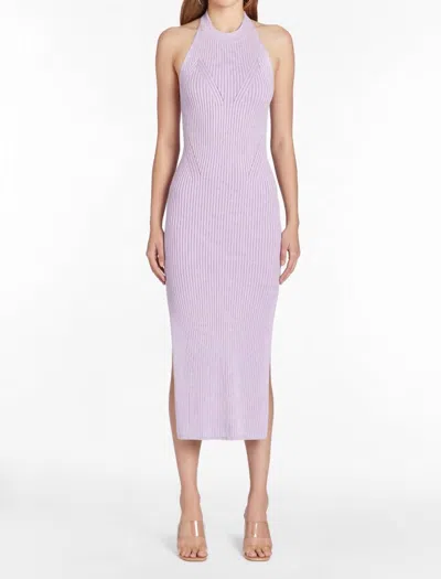 Amanda Uprichard Taos Knit Dress In Lavender In Purple