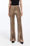 Amanda Uprichard Tavira Pants In Taupe