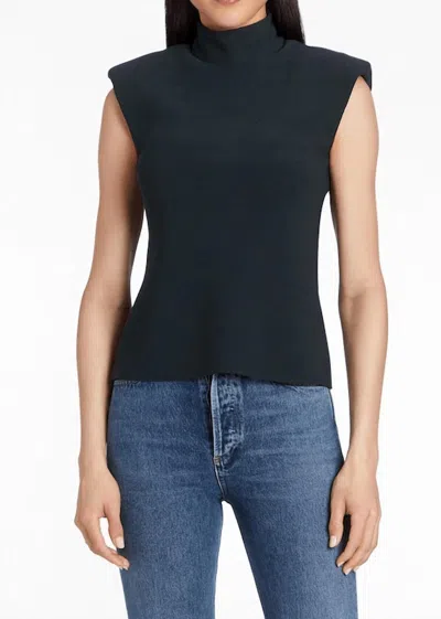 Amanda Uprichard Tempe Top In Black