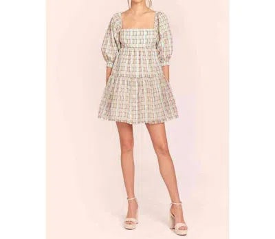 Amanda Uprichard Theodora Dress In Carnival In Multi