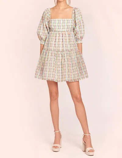 Amanda Uprichard Theodora Dress In Carnival In Multi