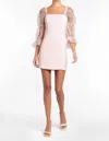 AMANDA UPRICHARD TIA DRESS IN BLUSH