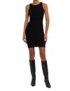 Amanda Uprichard Tiffany Mini Dress In Black In Black