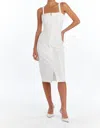 Amanda Uprichard Tisha Dress In White