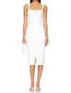Amanda Uprichard Tisha Dress In White