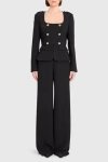 Amanda Uprichard Tompkins Jacket In Gold