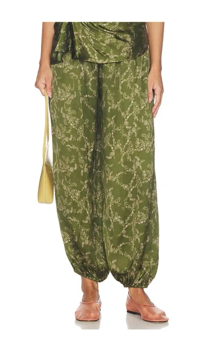 Amanda Uprichard Torrie Pants In Animal Print
