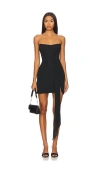 Amanda Uprichard Treasure Dress In Black In 블랙