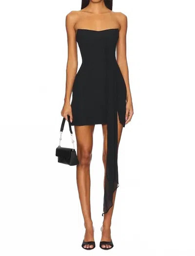 AMANDA UPRICHARD TREASURE DRESS IN BLACK