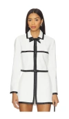 Amanda Uprichard Trey Jacket In White