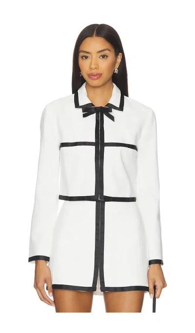 Amanda Uprichard Trey Jacket In White