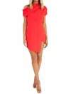 Amanda Uprichard Uma Dress In Crimson In Red