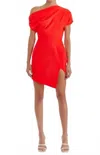 Amanda Uprichard Uma Dress In Crimson In Red