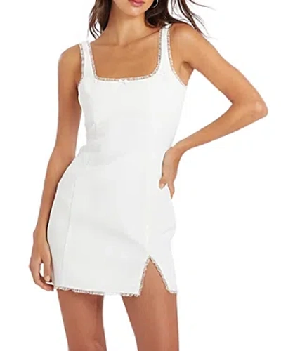Amanda Uprichard Valetta Sleeveless Bodycon Dress In White