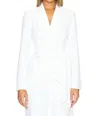 Amanda Uprichard Vera Blazer In Ivory In Multi