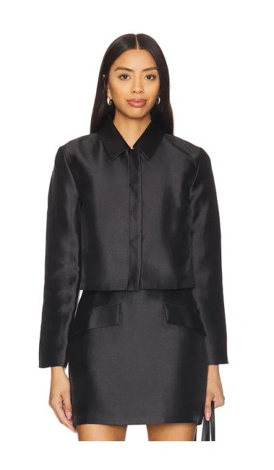 Amanda Uprichard Verity Jacket In Black