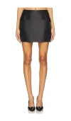 Amanda Uprichard Verity Skirt In Black