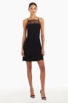 Amanda Uprichard Veronica Mini Dress In Black
