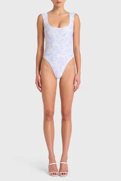 Amanda Uprichard Viola One Piece In Toile Brocade