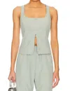 Amanda Uprichard Violet Top In Gazette