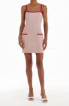 Amanda Uprichard Windsor Dress In Light Pink In Pink