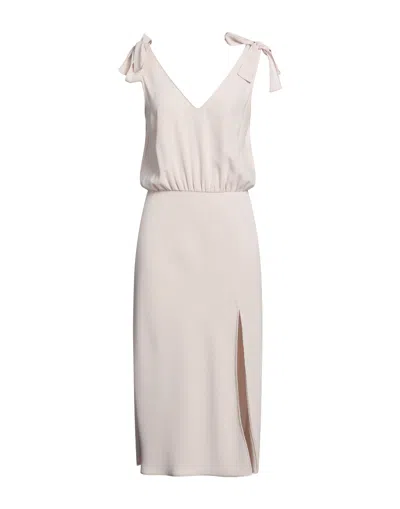 Amanda Uprichard Midi Dresses In Beige
