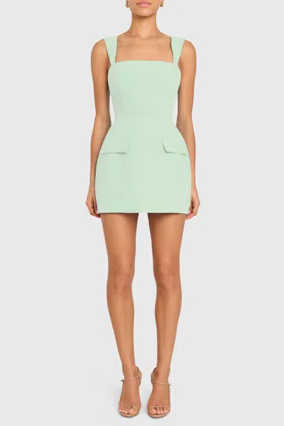 AMANDA UPRICHARD WOMEN'S BETHANY SKORT ROMPER IN HYPERMINT