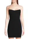 Amanda Uprichard Ivy Mini Dress In Black