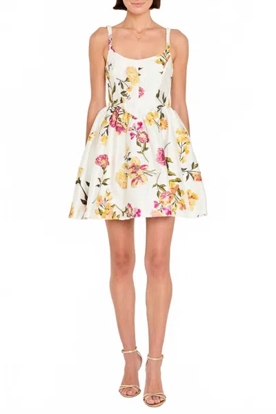 Amanda Uprichard Women's Mabel Dress In White Multi