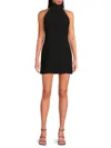 Amanda Uprichard Women's Quinn Halter Minidress In Black