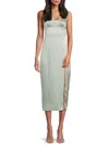 Amanda Uprichard Ivy Dress In Sea Salt In Green