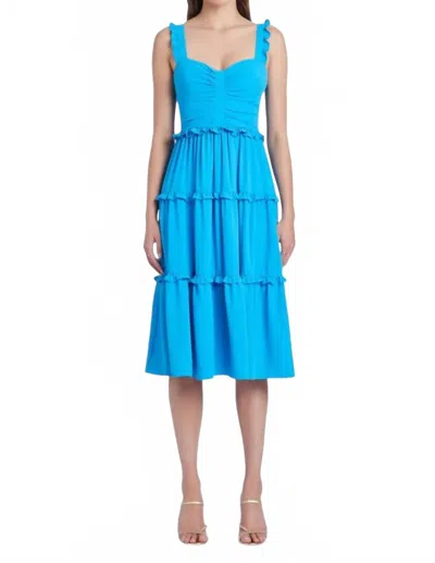 Amanda Uprichard Women's Sweeney Dress In Azure In Blue