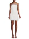 Amanda Uprichard Veronica Mini Dress In Ivory