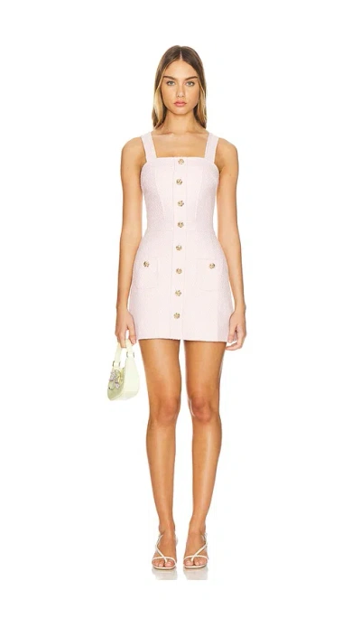 Amanda Uprichard X Revolve Archie Dress In Blush